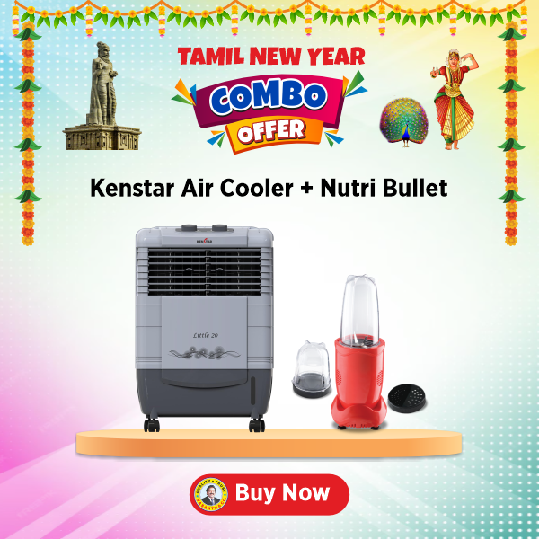 Buy Kenstar Little HC 20 5 Star Air Cooler 20 Litres Portable Personal Cooler - Vasanth & Co 