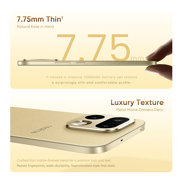 Buy Realme 16 Pro 5G (12GB Ram + 256GB) Master Gold Mobile Phone - Vasanth and co