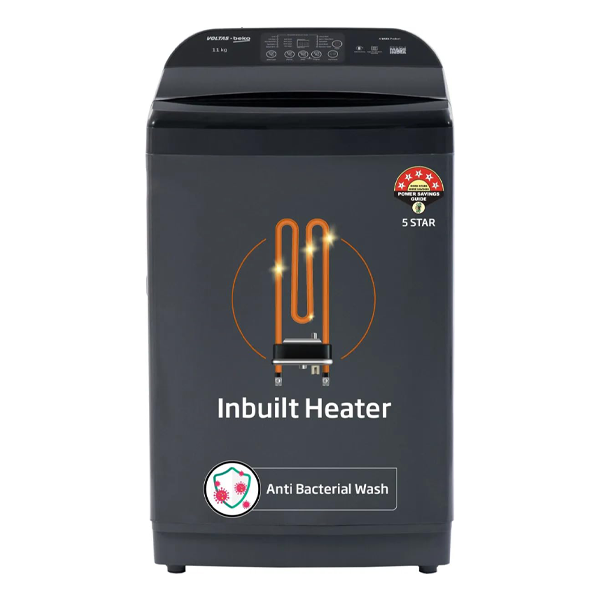 Buy Voltas Beko 11 Kg 5 Star WTL1106UEAH/DPB0HD Top Load Washing Machine - Vasanth and co