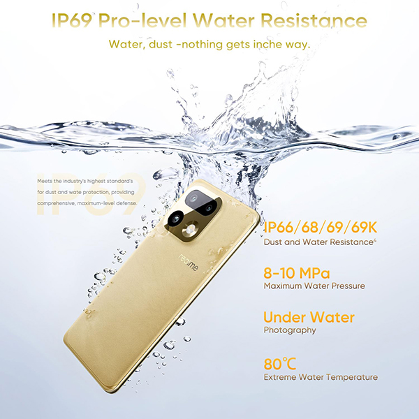 Buy Realme 16 Pro+ 5G (8GB Ram + 256GB) Master Gold Mobile Phone - Vasanth and co
