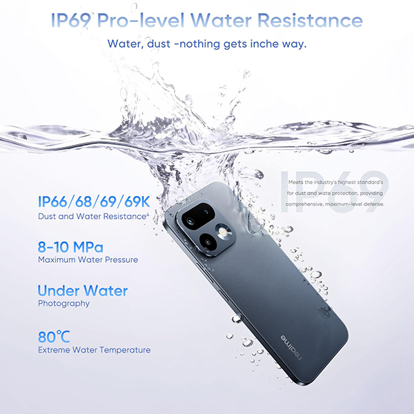 Buy Realme 16 Pro 5G (12GB Ram + 256GB) Pebble Grey Mobile Phone - Vasanth and co