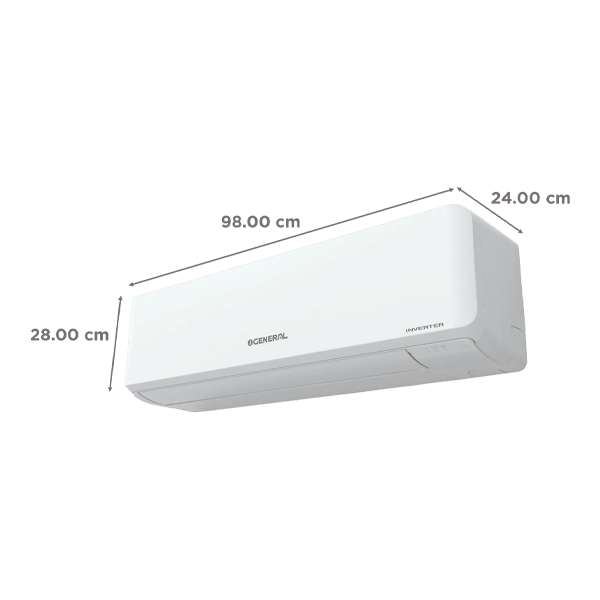 Buy O General 2 Ton 4 Star ASGG24CGAA-B White Inverter Split AC – Vasanth and Co