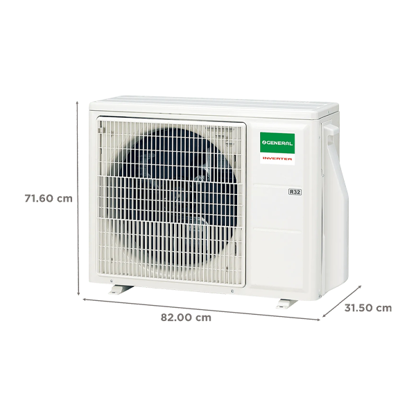 Buy O General 2 Ton 4 Star ASGG24CGAA-B White Inverter Split AC – Vasanth and Co