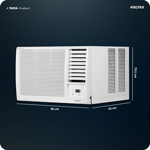 Buy Voltas 1 Ton 2 Star 122FS Platina Window Air Conditioner - Vasanth & Co