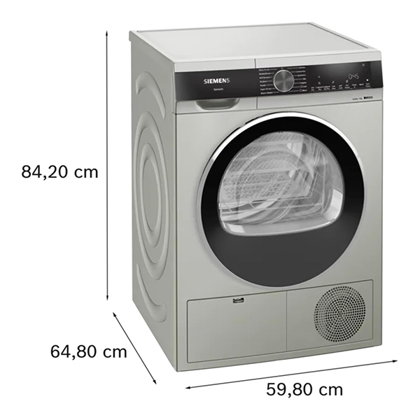 Buy Siemens 9 Kg WP41G208IN Fully Automatic Front Load Condenser Tumble Clothes Dryer - Vasanth & Co