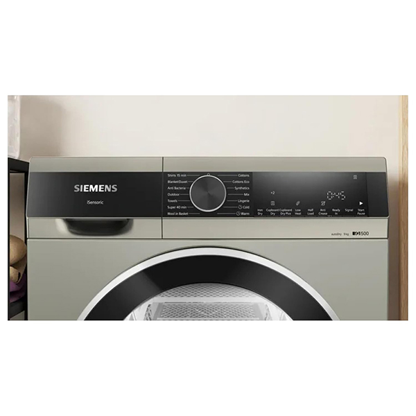 Buy Siemens 9 Kg WP41G208IN Fully Automatic Front Load Condenser Tumble Clothes Dryer - Vasanth & Co