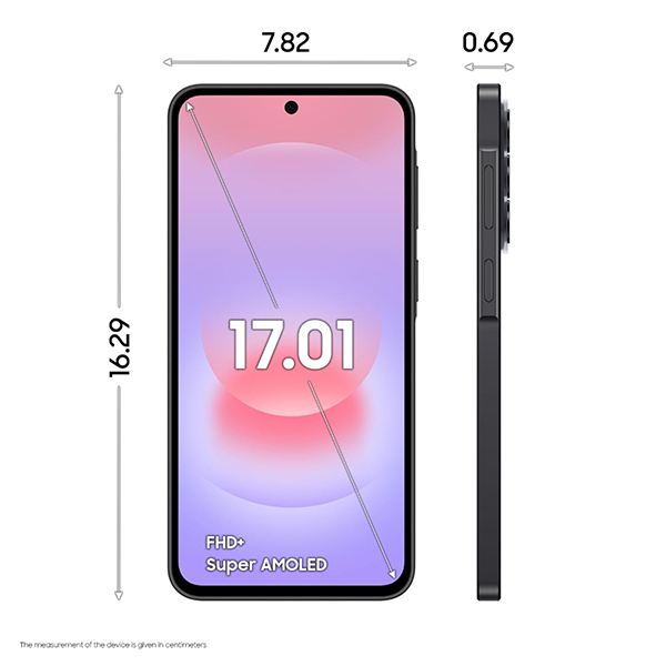 Buy Samsung Galaxy A37 5G 12GB RAM 256GB Awesome Charcoal Mobile Phone - Vasanth & Co