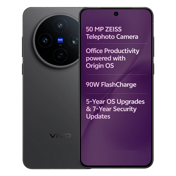Buy Vivo X200T 12 GB RAM 512 GB Stellar Black Mobile Phone - Vasanth & Co