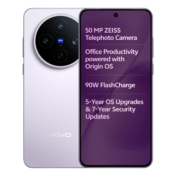 Buy Vivo X200T 12 GB RAM 512 GB Seaside Lilac Mobile Phone - Vasanth & Co