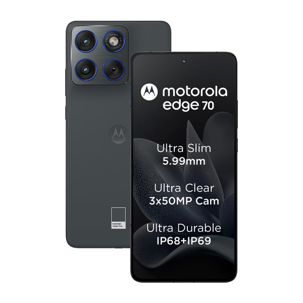 Buy Motorola Edge 70 8GB RAM 256GB Grey Mobile Phone - Vasanth & Co