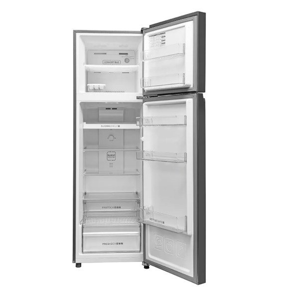 Buy Haier 268 L 2 Star HRF-3182IBNSA-P Black Double Door Refrigerator - Vasanth & Co