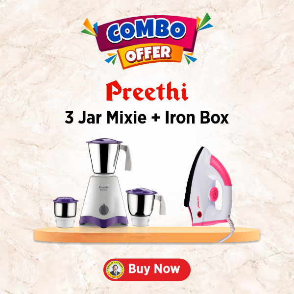 Buy Preethi Crown Mixier Grinder - Vasanth and co