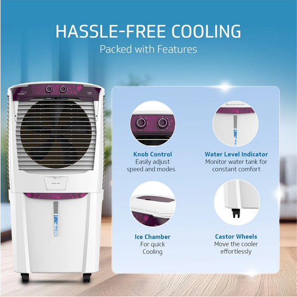 Buy V-Guard 88 L Arido/WINDZY D88H-N Desert Air Cooler – Vasanth and Co