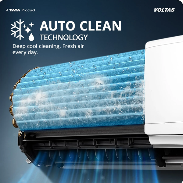 Buy Voltas 1 Ton 2 Star 122FS Emerald Split Air Conditioner – Vasanth and Co