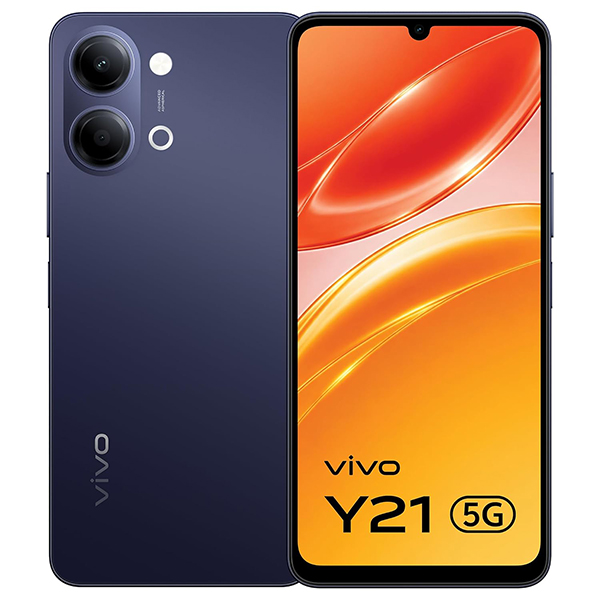 Buy Vivo Y21 5G 6GB RAM 128GB Midnight Blue Mobile Phone - Vasanth & Co