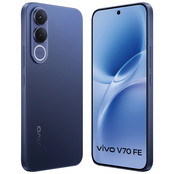 Buy Vivo V70 FE 5G 8GB RAM 256GB Monsoon Blue Mobile Phone - Vasanth & Co