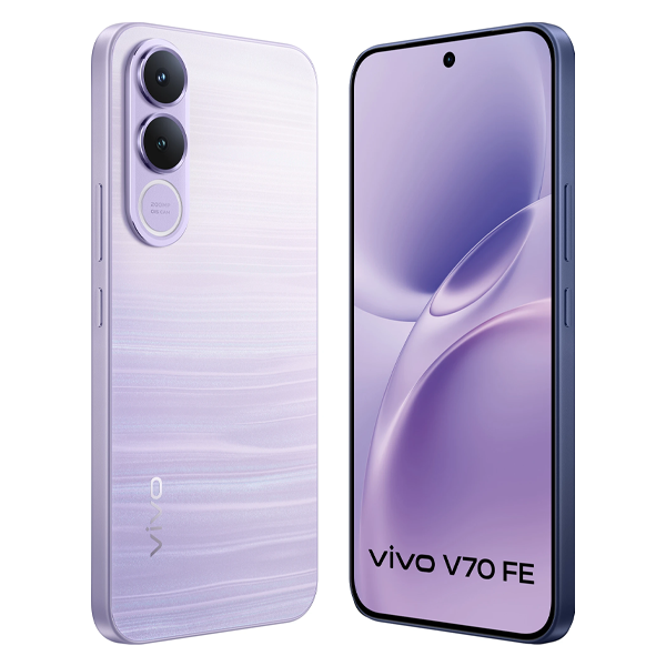 Buy Vivo V70 FE 5G 8GB RAM 256GB Northern Lights Purple Mobile Phone - Vasanth & Co