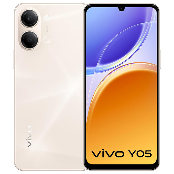 Buy Vivo Y05 4GB RAM 64GB Champagne Gold Mobile Phone - Vasanth & Co