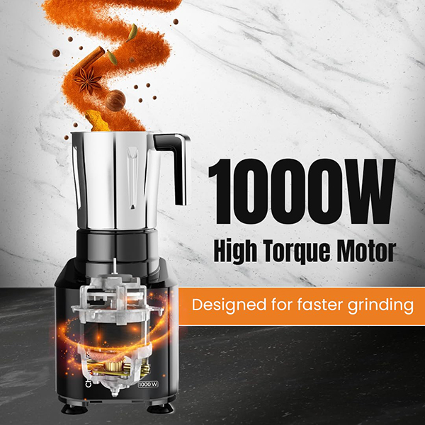 Buy Ultra Choice Pro 1000W Black Mixer Grinder - Vasanth & Co