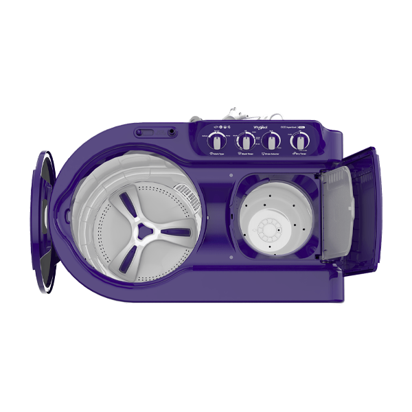 Buy Whirlpool 8 Kg Ace Super Soak with Extra Soak Time Coral Purple Semi Automatic Washing Machine - Vasanth & Co