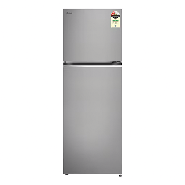 Buy LG 343L 2 Star GLT3426SNPZ Shiny Steel  Double Door Refrigerator - Vasanth & Co