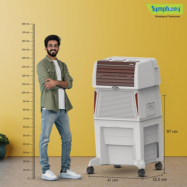 Buy Symphony 50L 185W Touch 50 Desert Air Cooler - Vasanth & Co
