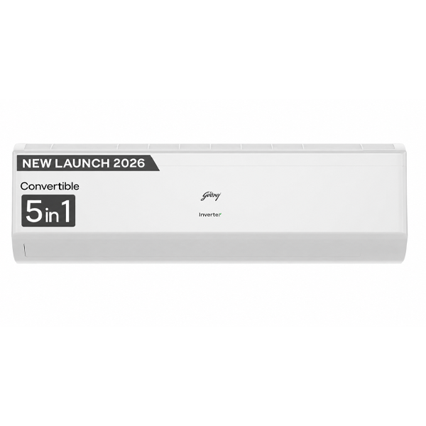 Buy Godrej 1 Ton 5 Star EC HIC 12J5TG WA White Inverter Split Air Conditioner - Vasanth & Co