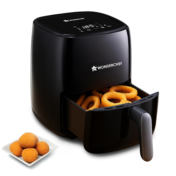 Buy Wonderchef 2 L 1000W Neo Cool Touch Black Digital Air Fryer - Vasanth & Co