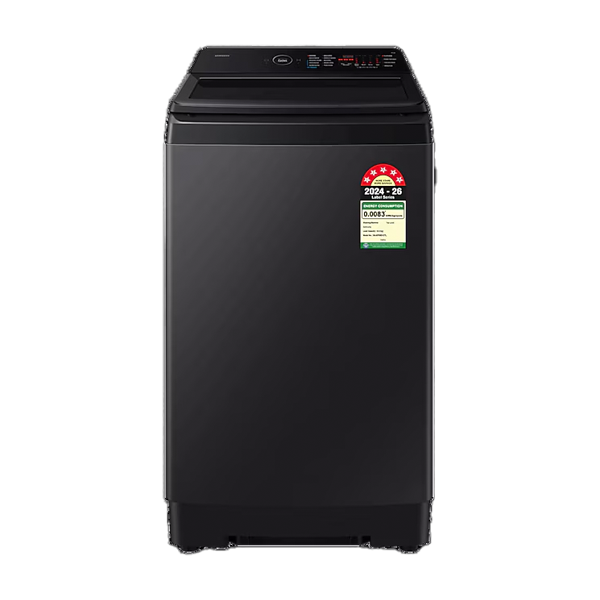 Buy Samsung 8.0 kg WA40F08D1CTL Black Top Load Washing Machine - Vasanth & Co
