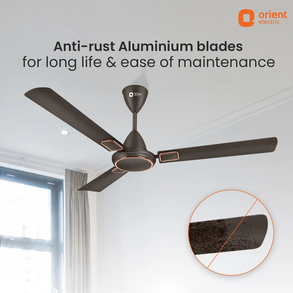 Buy Orient 48 Inch 1200MM Falcon Deco Metallic Bronze Copper High Speed Ceiling Fan - Vasanth & Co