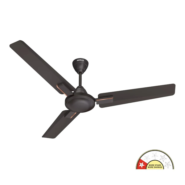 Buy Havells 1200 MM FHCTZE1SBW48 Smoke Brown Thrill Decor Regular Ceiling Fan - Vasanth & Co