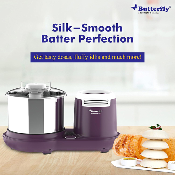 Buy Butterfly 1.5L Magnum Lite 110V TTWG Wet Grinder - Vasanth & Co