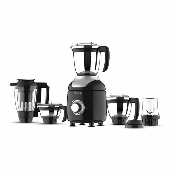 Buy Butterfly 750 W 5 Jars ZieraChrome Mixer Grinder - Vasanth & Co