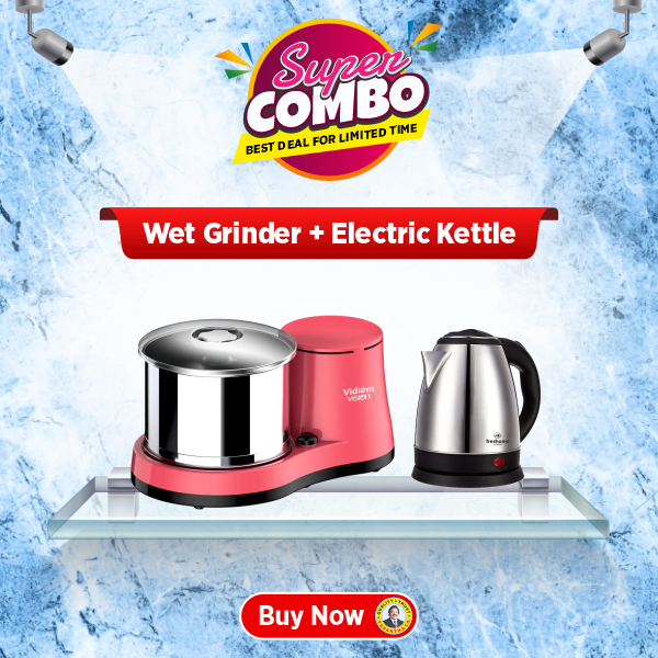 Buy Vidiem 2L Vision ST Table Top Wet Grinder – Vasanth and Co