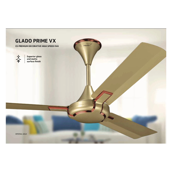 Buy V-Guard 1.2 MM 1 Star Glado Prime VX Ultra High Speed Ceiling Fan - Vasanth & Co