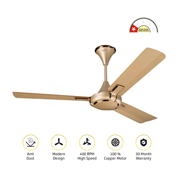 Buy V-Guard 1.2 MM 1 Star Glado Prime Ultra High Speed Ceiling Fan - Vasanth & Co
