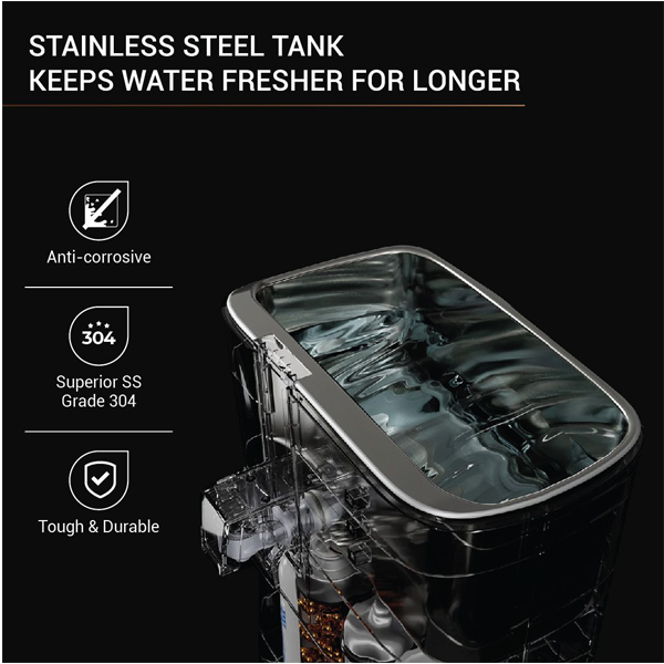 Buy Eureka Forbes Aquaguard Eden WS RO+UV+MTDS+ Stainless Steel Copper Water Purifier - Vasanth & Co