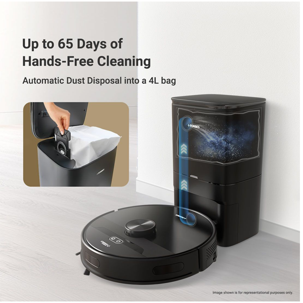 Buy Eureka Forbes Smartclean Auto Bin Robotic Vacuum Cleaner - Vasanth & Co