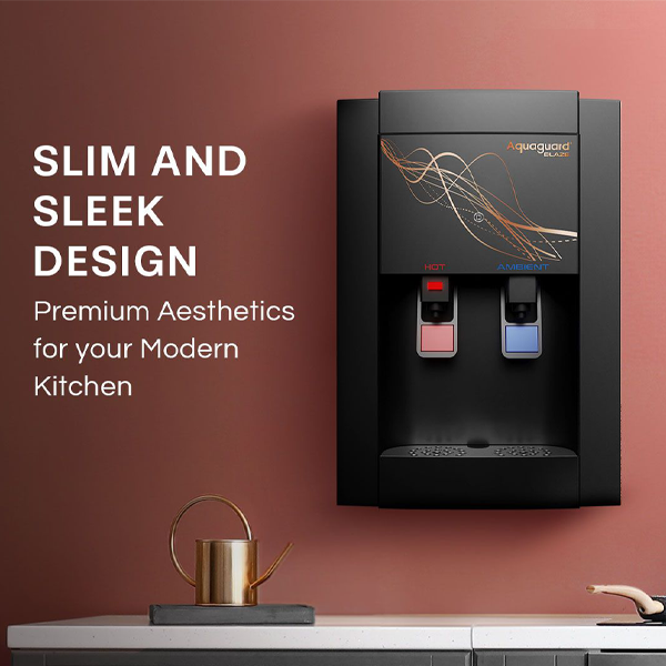 Buy Eureka Forbes Aquaguard Aspire Blaze Slim RO+UV Stainless Steel Hot & Ambient Copper Water Purifier - Vasanth & Co