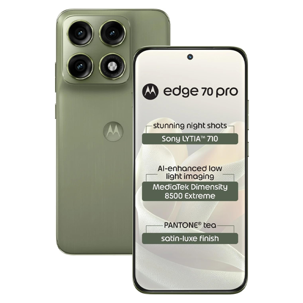 Buy Motorola Edge 70 Pro 8 GB RAM 256 GB Pantone Tea Green Mobile - Vasanth & Co