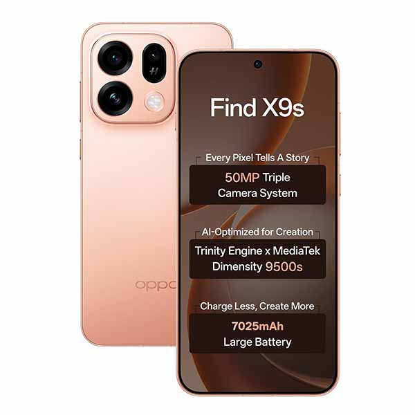 Buy Oppo Find X9S 5G 12 GB RAM 512 GB Sunset Orange Mobile - Vasanth & Co