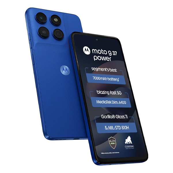 Buy Motorola G37 Power 5G 8 GB RAM 128 GB Pantone Nautical Blue Mobile - Vasanth & Co