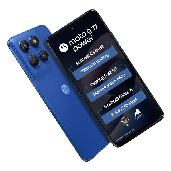 Buy Motorola G37 Power 5G 8 GB RAM 128 GB Pantone Nautical Blue Mobile - Vasanth & Co