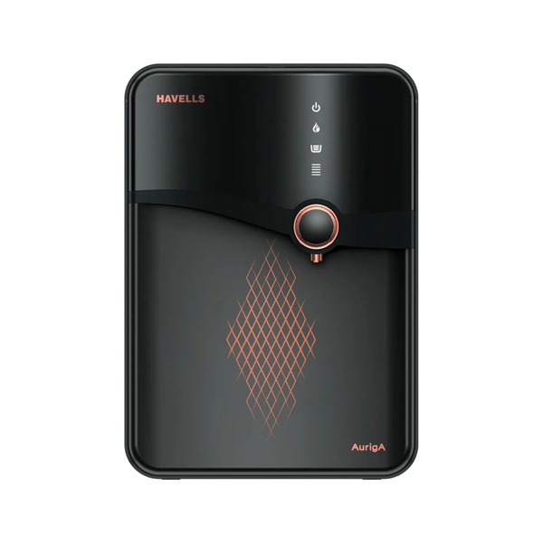 Buy Havells Auriga RO+UV+SS Black & Grey Water Purifier Online - Vasanth & Co