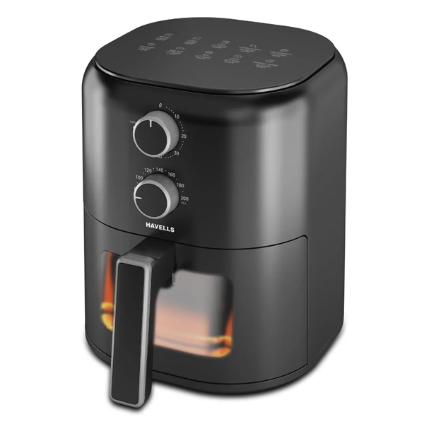 Buy Havells 1350 W 4.2 L Prolife Vista Black Air Fryer Online - Vasanth & Co