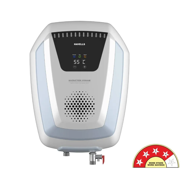 Buy Havells 15 L Magnatron Prime Storage White Blue Water Heater (Geyser) Online - Vasanth & Co