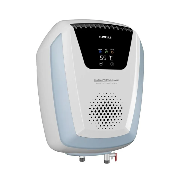 Buy Havells 15 L Magnatron Prime Storage White Blue Water Heater (Geyser) Online - Vasanth & Co
