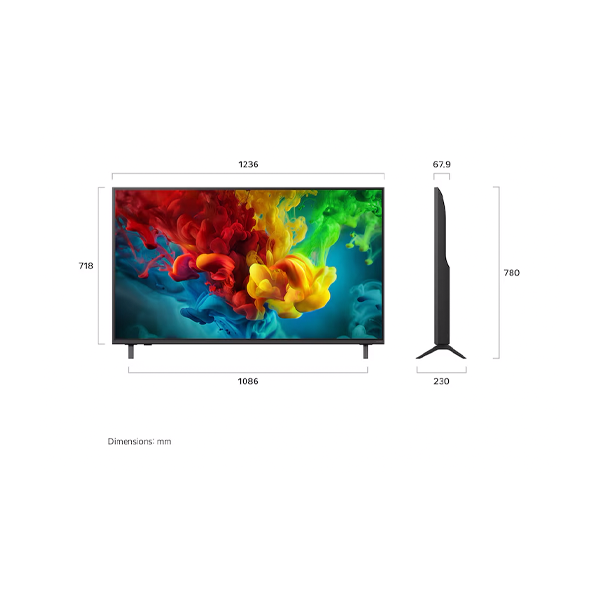 Buy LG 55 Inch 139cm 55QNED82BXA QNED evo AI Mini LED 4K Smart TV - Vasanth & Co