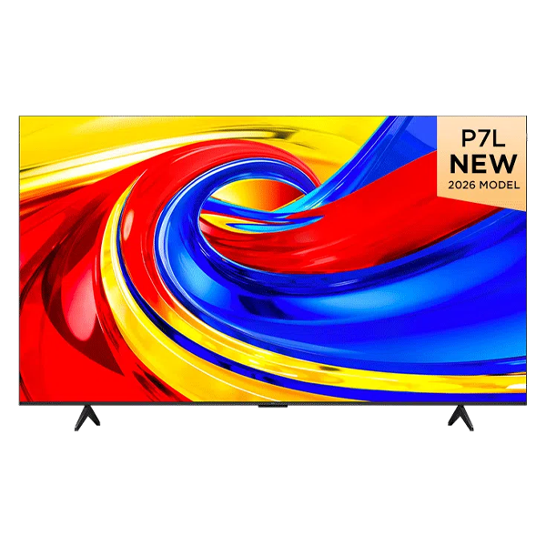Buy TCL 43 Inch 109.22 cm 43P7L Black Premium QLED Google TV - Vasanth & Co