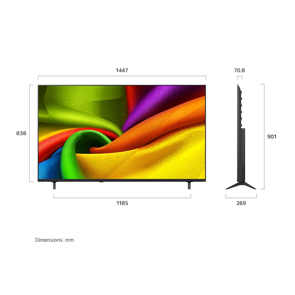 Buy LG 65 Inch 164 cm 65NU880BPLA Nano 4K UHD TV - Vasanth & Co